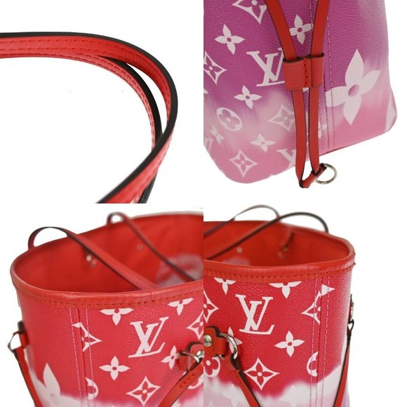 LOUIS VUITTON Escale Neverfull MM Shoulder Bag Monogram Leather M45127 317RJ366 - Picture 15 of 16